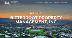 Desktop Screenshot of bitterrootmanagement.com